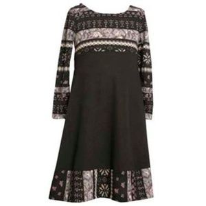 BRAND NEW BONNIE JEAN PLUS SIZE GIRLS SWEATER DRES